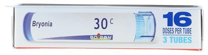 Boiron Bryonia 30C Homöopathisches Arzneimittel bei Gelenkschmerzen, Muskelkater, Arthritis-Schmerzen und Muskel- oder Gelenksteifheit – 3er-Pack (240 Kügelchen)