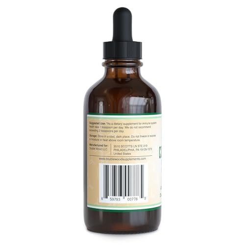 Kolloidales Silber 20 PPM - 118 ml (Plata Coloidal mit Pipette) 99,9% Rein, Glutenfrei, Nicht-GVO von Double Wood Supplements