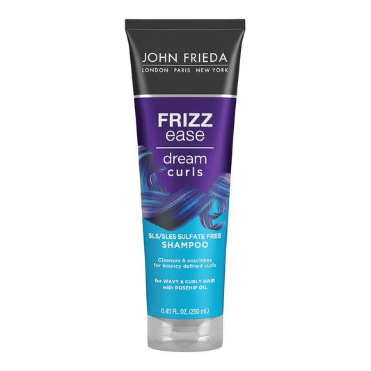 John Frieda Frizz Ease Dream Curls Shampoo – Sulfatfreies Shampoo für Locken, Anti-Frizz, 250 ml