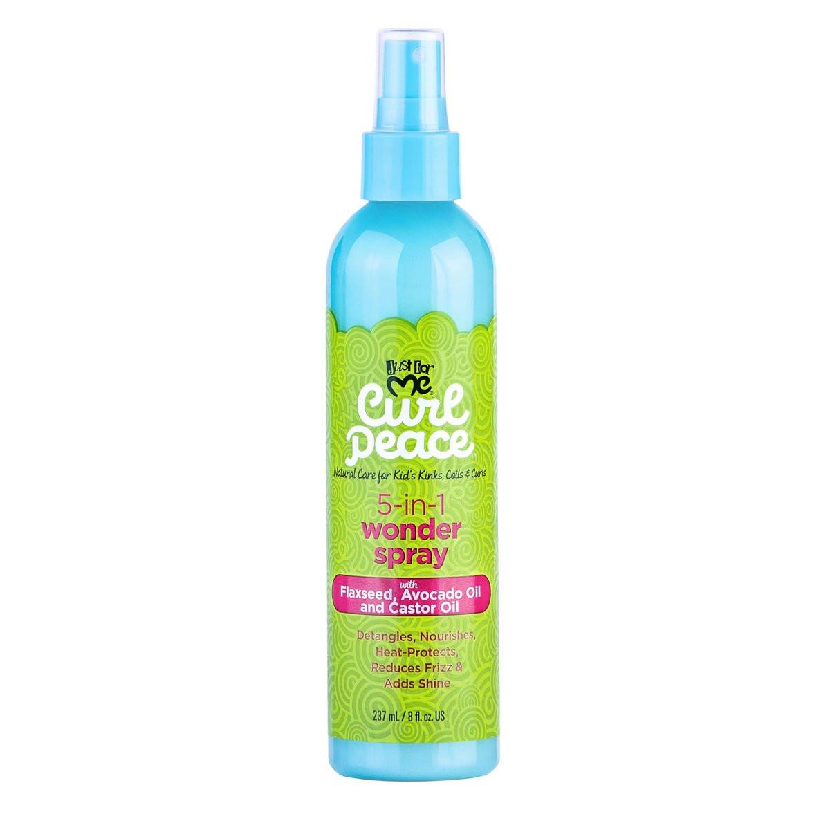 Just For Me Curl Peace 5N1 Wunderspray (4er-Pack) – 8 Fl Oz