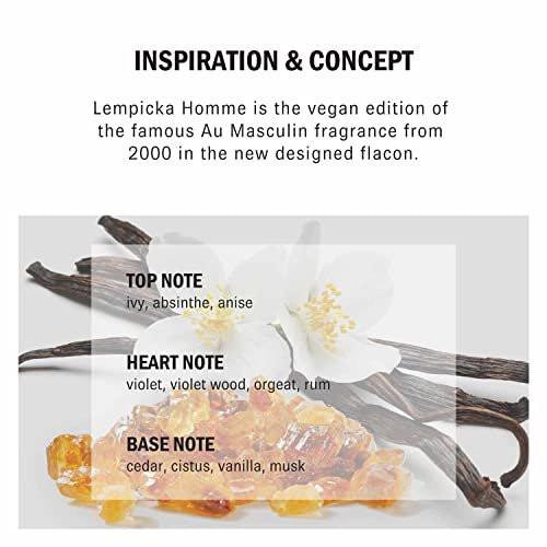 Lolita Lempicka Homme Eau de Toilette für Männer – 100 ml (3,4 Fl Oz)