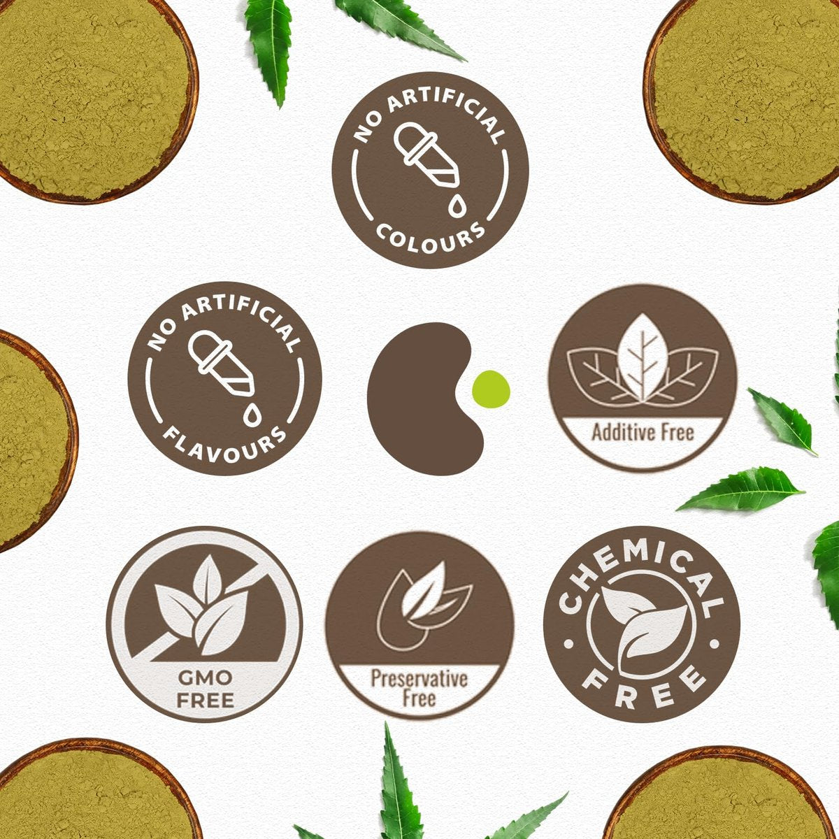 CARMEL ORGANICS Neemblatt Pulver | 227 g | Natürlich | Nicht GVO | Ohne Zusatzstoffe | Azadirachta Indica Pulver