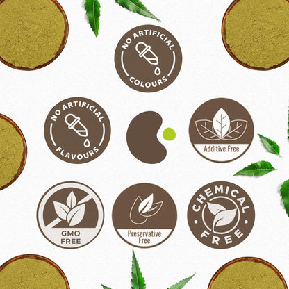 CARMEL ORGANICS Neemblatt Pulver | 227 g | Natürlich | Nicht GVO | Ohne Zusatzstoffe | Azadirachta Indica Pulver
