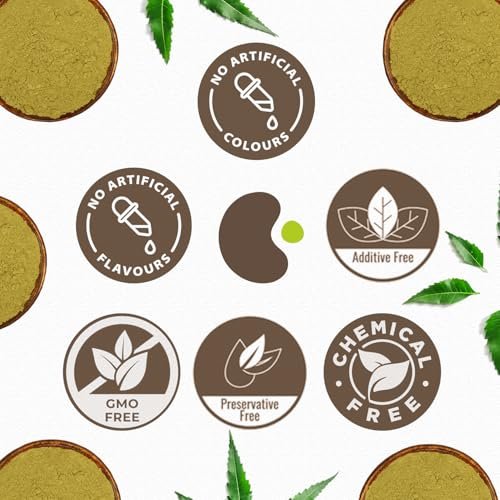 CARMEL ORGANICS Neemblatt Pulver | 227 g | Natürlich | Nicht GVO | Ohne Zusatzstoffe | Azadirachta Indica Pulver