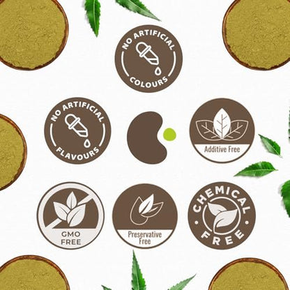 CARMEL ORGANICS Neemblatt Pulver | 227 g | Natürlich | Nicht GVO | Ohne Zusatzstoffe | Azadirachta Indica Pulver