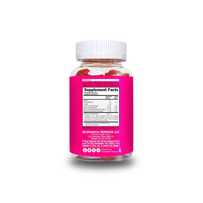 BEARVANA Top Support Frauen Multivitamin Gummis | Kräuter- & Vitamin-Gummis für tägliches Wohlbefinden | Beere-Geschmack | 60 Gummis