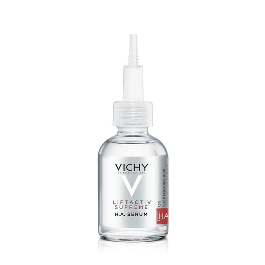 Vichy LiftActiv H.A. Faltenglätter – Hyaluronsäure-Serum mit 1,5% Hyaluronsäure + Vitamin C, feuchtigkeitsspendend, polsternd & straffend, Anti-Aging-Serum gegen Falten & feine Linien