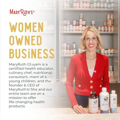MaryRuth Organics USDA Bio Flüssige Atemwegs-Tropfen mit Königskerze, Eibischwurzel & Holunder | Königskerzen-Tropfen für die Lunge | Kräutermischung zur Immununterstützung | Vegan | 30 ml