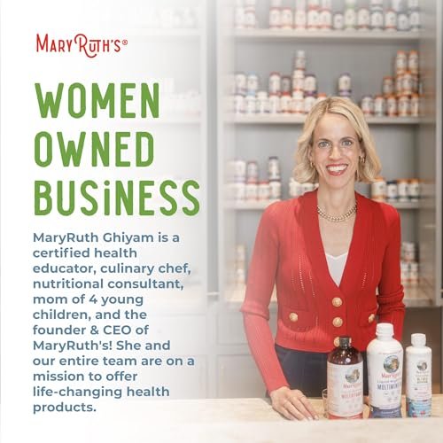 MaryRuth's Kava-Wurzel-Flüssigextrakt für Ruhe & Entspannung | Nervine & adaptogene Kräutermischung | USDA Bio | Zuckerfrei | Glutenfrei | Vegan | Ohne Gentechnik | Ab 14 Jahren | 30 ml | 30-Tage-Vorrat