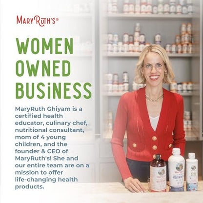 MaryRuth's Kava-Wurzel-Flüssigextrakt für Ruhe & Entspannung | Nervine & adaptogene Kräutermischung | USDA Bio | Zuckerfrei | Glutenfrei | Vegan | Ohne Gentechnik | Ab 14 Jahren | 30 ml | 30-Tage-Vorrat
