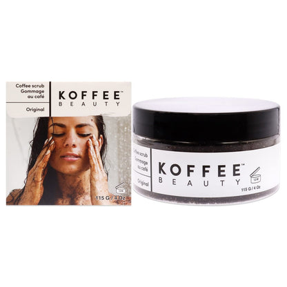 Koffee Beauty Original Coffee Scrub - Peeling für Körper und Gesicht - Sanfte Hautglättung für natürlich strahlende Haut - 118 ml