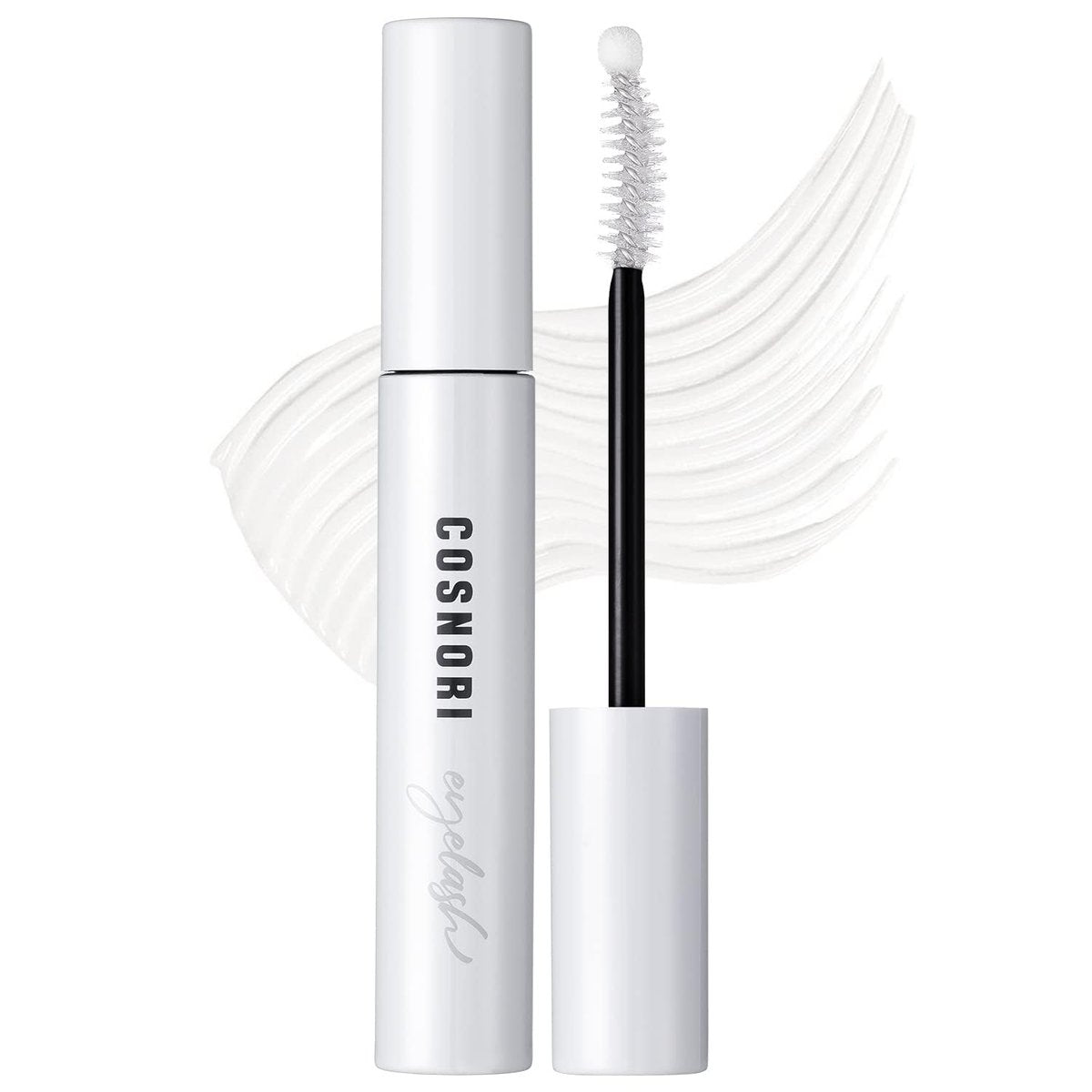 COSNORI Langzeit Wimpernserum - Koreanisches Wimpern Booster Serum - Augenbrauen Wachstumsförderer für längere und dichtere Wimpern - Vegan, Prostaglandin-frei & nicht reizend - Peptide, Hyaluronsäure, 9 ml