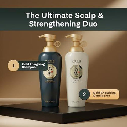 Daeng Gi Meo Ri Ki Gold Energizing Conditioner – Feuchtigkeitsspülung gegen Haarausfall, 500 ml