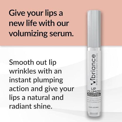 Vibriance Feuchtigkeitsspendender Lippen-Volumizer - Plumping Gloss mit Hyaluronsäure - Glättet Linien und Fältchen, 0,14 fl oz