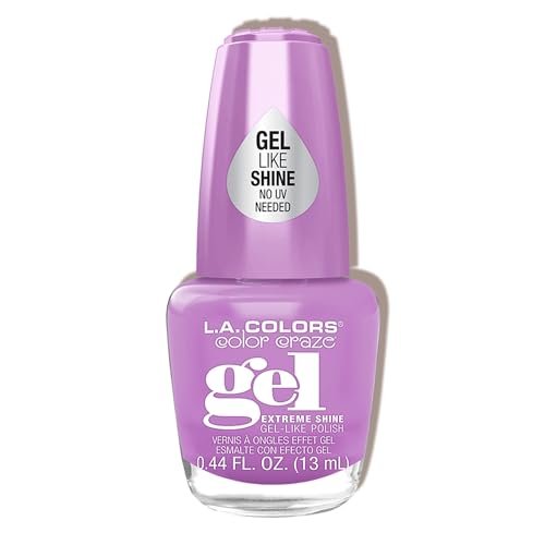 L.A. COLORS Color Craze Extreme Shine Gel Nagellack – Jazzy CNL228