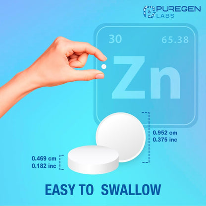 Zink 220 mg [Hochdosiert] – Zinksulfat zur Unterstützung des Immunsystems, 100 Tabletten