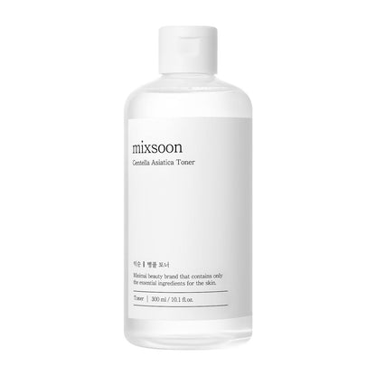 mixsoon Centella Asiatica Toner – Beruhigender & feuchtigkeitsspendender Gesichtstoner mit CICA-Extrakt, sanfte Formel für empfindliche, ausgeglichene Haut, 300 ml