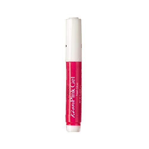 KISS Pink Gel Nagellackkleber – Starker Halt für künstliche Nägel