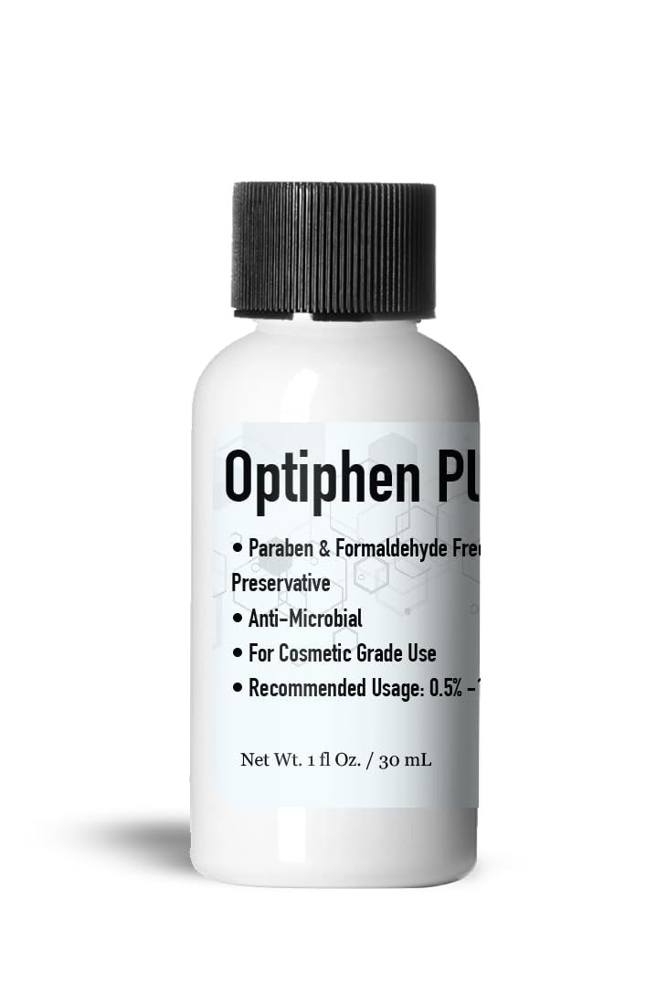Talsen Chemicals Optiphen Plus Konservierungsmittel für Kosmetik, Optiphen Natürliches Konservierungsmittel für Lotionen, DIY-Produkte, Seren (30 ml)