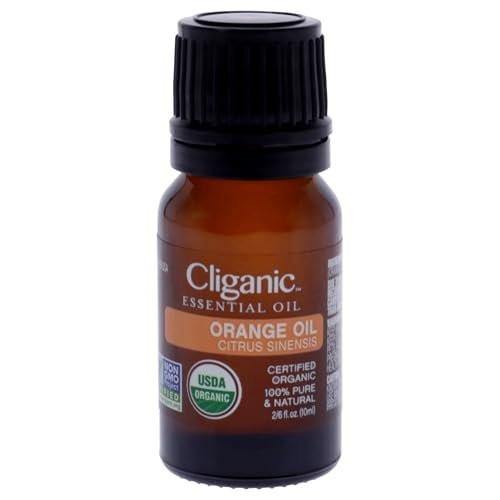 Cliganic Bio Süßorange Ätherisches Öl, 10ml – 100% Rein Natürlich für Aromatherapie Diffuser | Non-GMO Verifiziert (Verpackung kann variieren)