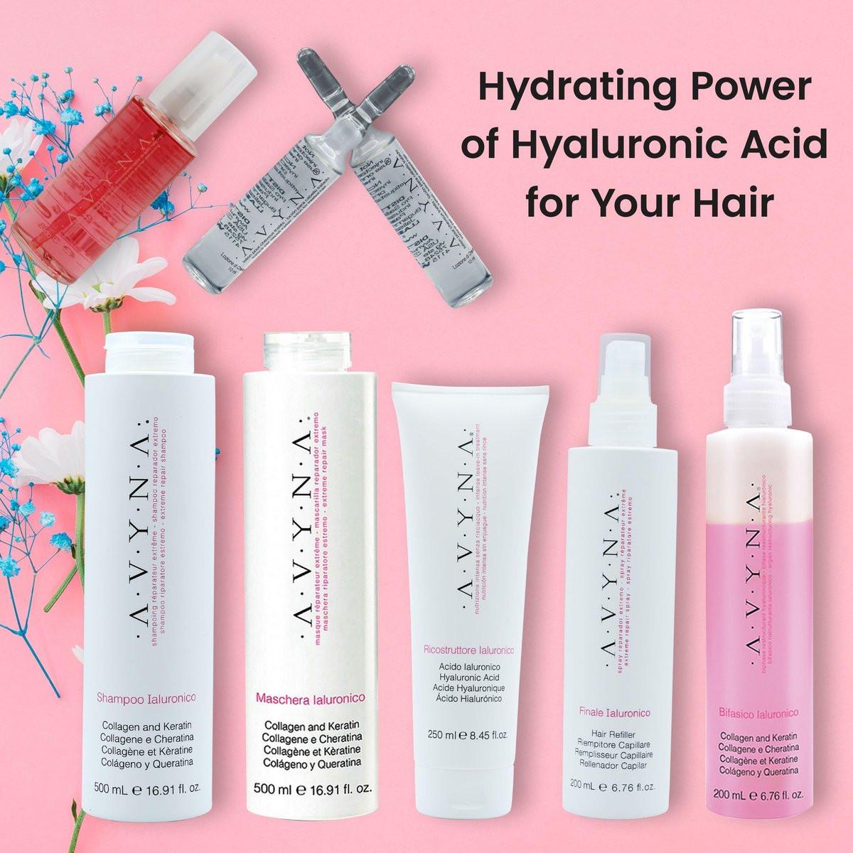 Avyna Haar-Restrukturierungsflüssigkeit mit Hyaluronsäure 100 ml