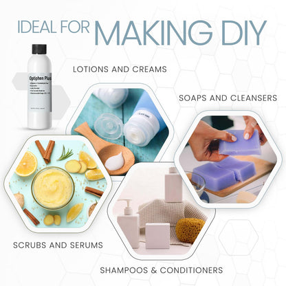 Talsen Chemicals Optiphen Plus Konservierungsmittel für Kosmetik, natürliches Konservierungsmittel für Lotionen, DIY-Produkte, Seren (236 ml / 8 Unzen)