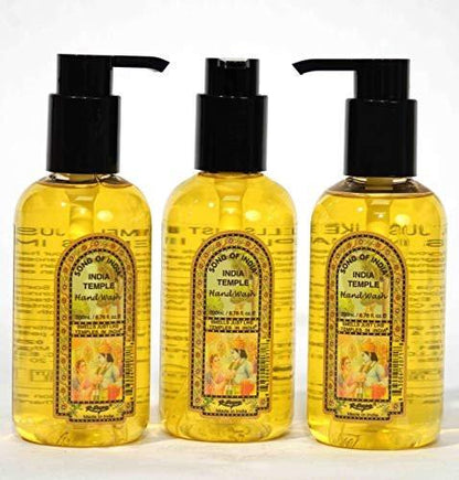 Song of India - Indischer Tempel Handseife 200 ml (3er Set) – Ayurvedische Handreinigung