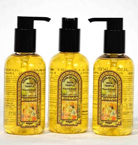 Song of India - Indischer Tempel Handseife 200 ml (3er Set) – Ayurvedische Handreinigung