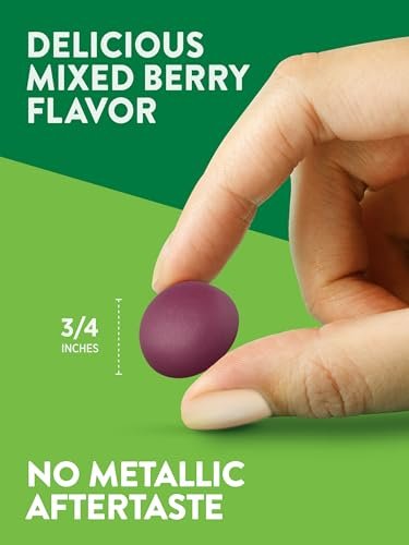 Nature's Truth Zink-Gummis für Erwachsene | 50 mg | 60 Stück | Vegan, Nicht-GVO & Glutenfrei Extra Stark | Mischbeerengeschmack
