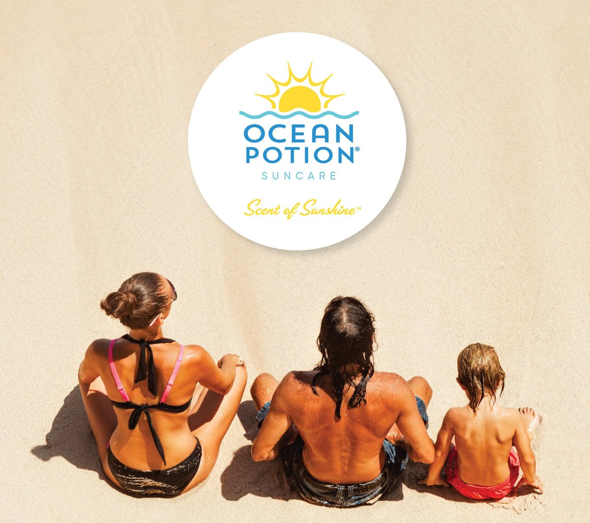 Ocean Potion SPF 30 Sonnencreme Körperlotion, Breitband UVA/UVB Schutz mit Aloe und Vitamin E, Wasserbeständige, Nicht fettende Reisegröße Sonnencreme, 100 ml