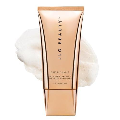 JLO BEAUTY Gel Cream Gesichtsreiniger – Täglicher Gesichtsreiniger & Make-up-Entferner, Feuchtigkeitsspendend, Sulfatfrei, mit Antioxidantien, 5 oz
