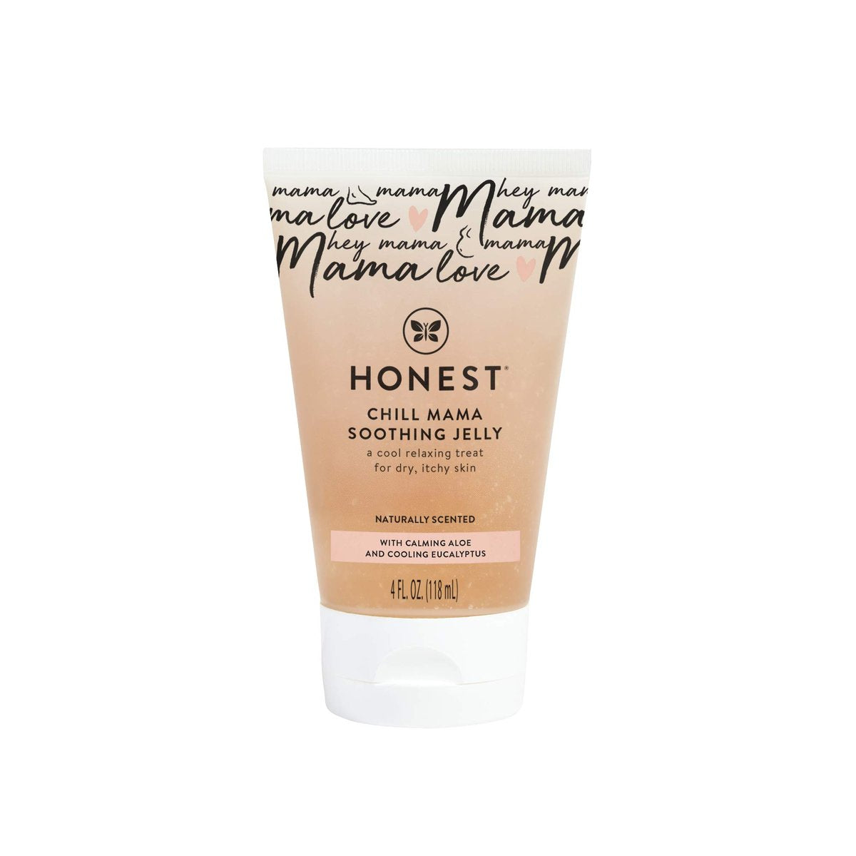 The Honest Company Mama Chill Beruhigendes Gel – Kühlende Formel für juckende, trockene Babybäuche, mit Aloe und Eukalyptus, 118 ml