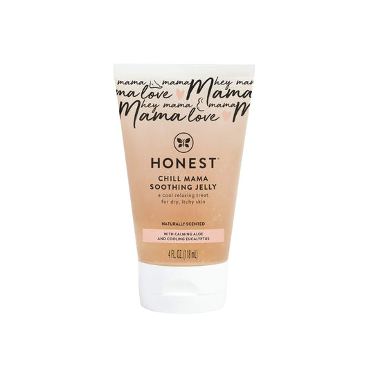 The Honest Company Mama Chill Beruhigendes Gel – Kühlende Formel für juckende, trockene Babybäuche, mit Aloe und Eukalyptus, 118 ml