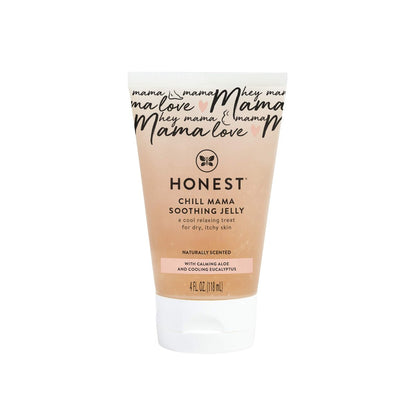 The Honest Company Mama Chill Beruhigendes Gel – Kühlende Formel für juckende, trockene Babybäuche, mit Aloe und Eukalyptus, 118 ml