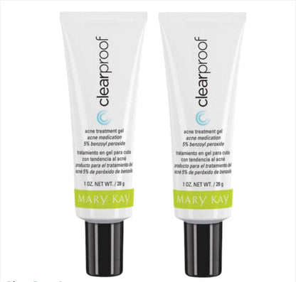 Mary Kay Clearproof Akne Behandlung Gel 2er-Pack – 2 x 28 g gegen Pickel und Unreinheiten