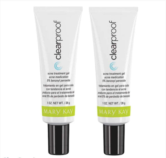 Mary Kay Clearproof Akne Behandlung Gel 2er-Pack – 2 x 28 g gegen Pickel und Unreinheiten