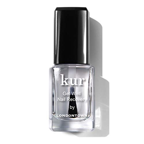 LONDONTOWN Get Well Nagelpflege - Stärkendes Nagelreparaturmittel für schwache, beschädigte Nägel | Klare Nagellacklösung für gesundes Nagelwachstum, 0,4 fl oz