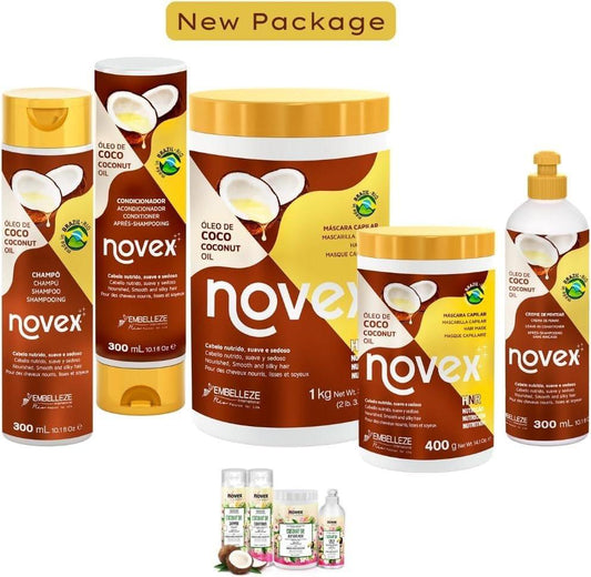 Novex Kokosnussöl Shampoo gegen Frizz - 300 ml