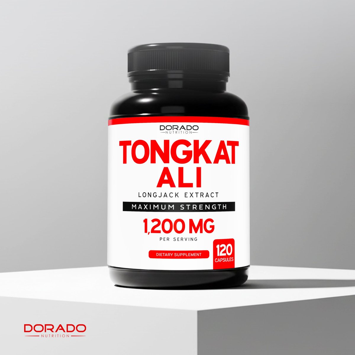 Tongkat Ali für Männer (Longjack) Eurycoma Longifolia Extrakt 1200 mg pro Portion, 120 Kapseln - Longjack Tongkat Ali für Männergesundheit & Vitalität - Drittanbieter getestet, hergestellt in den USA & Non-GMO