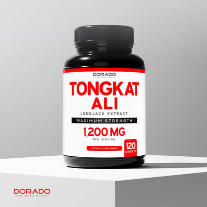 Tongkat Ali für Männer (Longjack) Eurycoma Longifolia Extrakt 1200 mg pro Portion, 120 Kapseln - Longjack Tongkat Ali für Männergesundheit & Vitalität - Drittanbieter getestet, hergestellt in den USA & Non-GMO