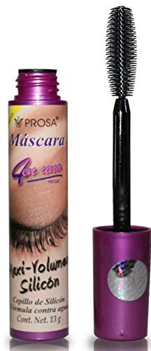 Prosa New Mascara 4-in-1 Maxi-Volume Silikon Mascara – Intensive Volumen & Pflege für empfindliche Augen