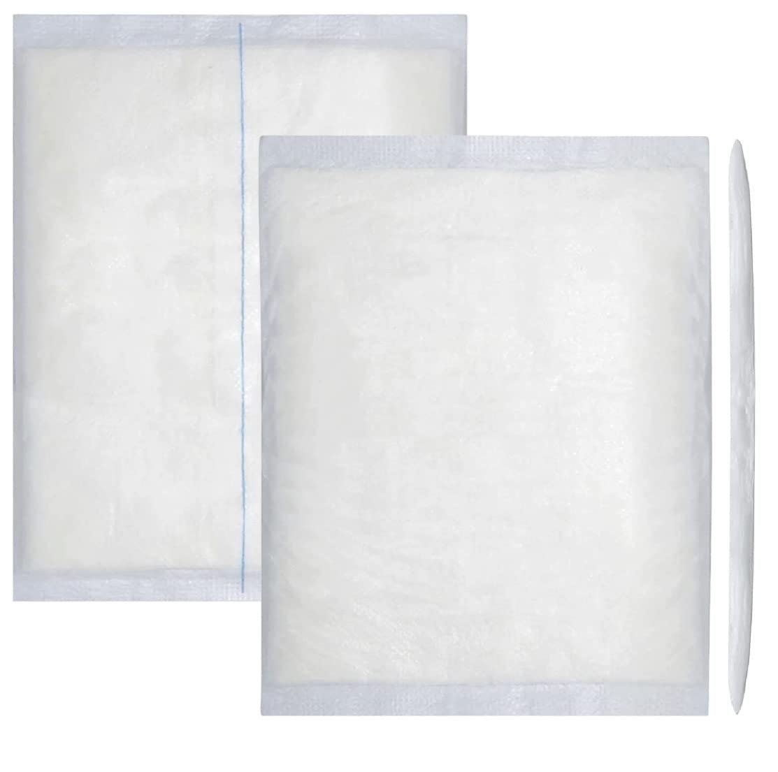Vakly ABD-Pads 8" x 10" Steril (20er-Pack) – Bauchkompressen mit hoher Saugfähigkeit, nicht haftende Wundauflagen, einzeln verpackt für Wundversorgung & Erste Hilfe – Latexfrei (20er-Pack)
