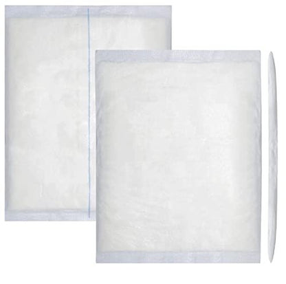 Vakly ABD-Pads 8" x 10" Steril (20er-Pack) – Bauchkompressen mit hoher Saugfähigkeit, nicht haftende Wundauflagen, einzeln verpackt für Wundversorgung & Erste Hilfe – Latexfrei (20er-Pack)