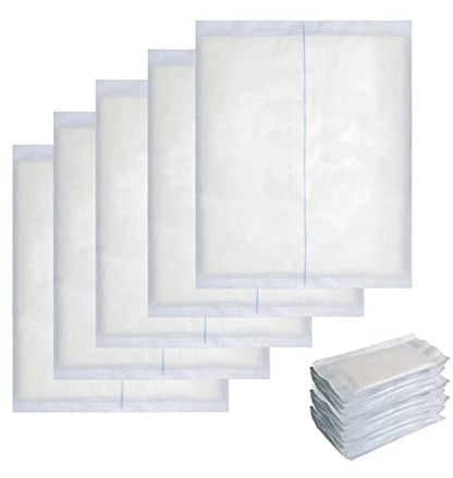 Vakly ABD-Pads 8" x 10" Steril (20er-Pack) – Bauchkompressen mit hoher Saugfähigkeit, nicht haftende Wundauflagen, einzeln verpackt für Wundversorgung & Erste Hilfe – Latexfrei (20er-Pack)