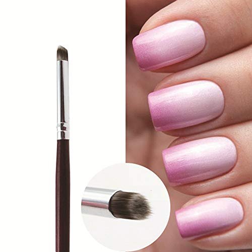 1 Stück Nail Art Pinsel Professionell – Gelpinsel, Farbverlauf, Nail-Design-Stift, Nagelkunstpinsel (A)