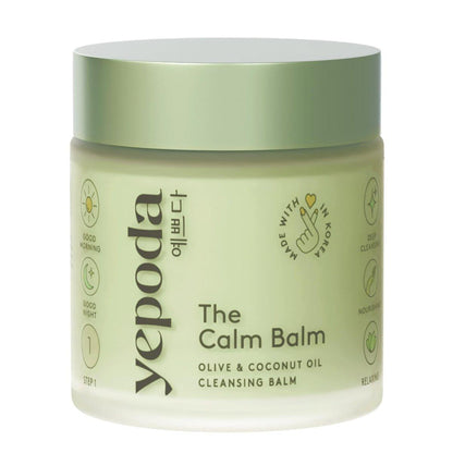 Yepoda The Calm Balm – Sanfter Make-up-Entferner & Tiefenreinigungsbalsam, entfernt wasserfestes Make-up & Unreinheiten, veganer koreanischer Gesichtsreiniger für alle Hauttypen, 80 g