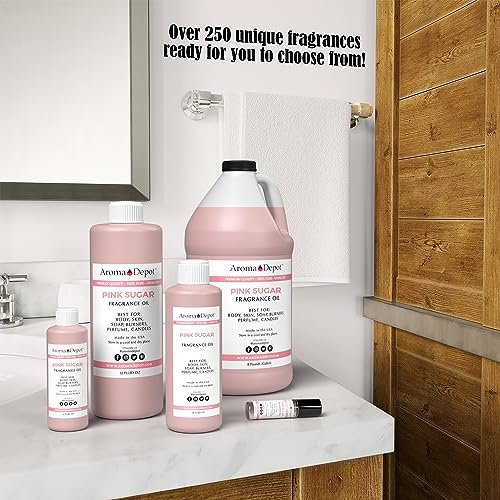 Aroma Depot Pink Sugar Roll-On Parfümöl 10 ml – Unser Interpretation, Hochwertig, Unverdünnt, Hautfreundlich