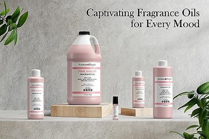 Aroma Depot Pink Sugar Roll-On Parfümöl 10 ml – Unser Interpretation, Hochwertig, Unverdünnt, Hautfreundlich