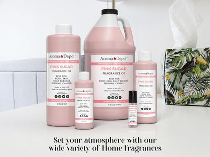 Aroma Depot Pink Sugar Roll-On Parfümöl 10 ml – Unser Interpretation, Hochwertig, Unverdünnt, Hautfreundlich