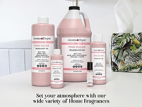 Aroma Depot Pink Sugar Roll-On Parfümöl 10 ml – Unser Interpretation, Hochwertig, Unverdünnt, Hautfreundlich